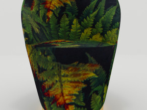 arm chair cherry leaf Modelo 3D
