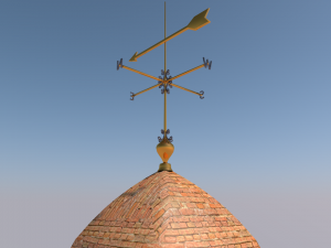 alqashla tower landmark 3D 模型
