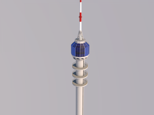 baghdad tower landmark in baghdad iraq 3D Model
