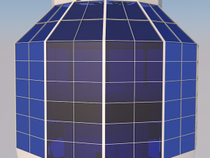 baghdad tower landmark in baghdad iraq 3D Model