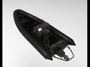 patrol boat 3D Model