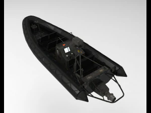 patrol boat 3D Model