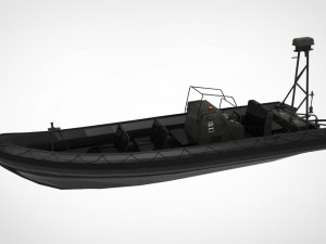 patrol boat 3D Model