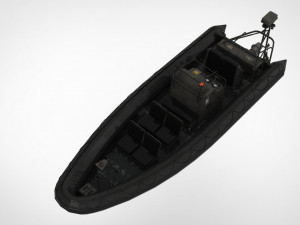patrol boat 3D Model