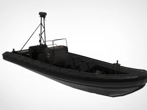 patrol boat 3D Model