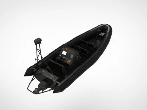 patrol boat 3D Model