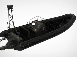 patrol boat 3D Model
