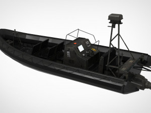patrol boat 3D Model