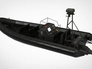 patrol boat 3D Model