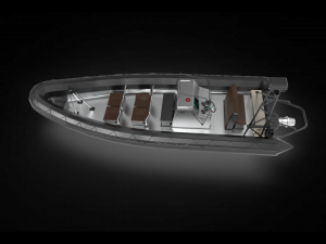 fast patrol boat 3D Model