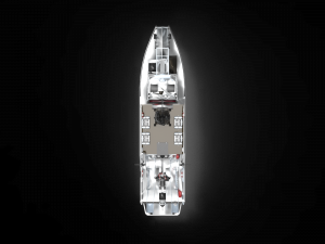 combat boat 90 Model 3D