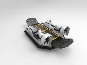 hovercraft lst 3D Model