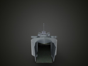 landing ship tank Model 3D