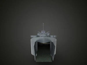 landing ship tank 3D Model