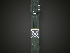 landing ship tank Model 3D
