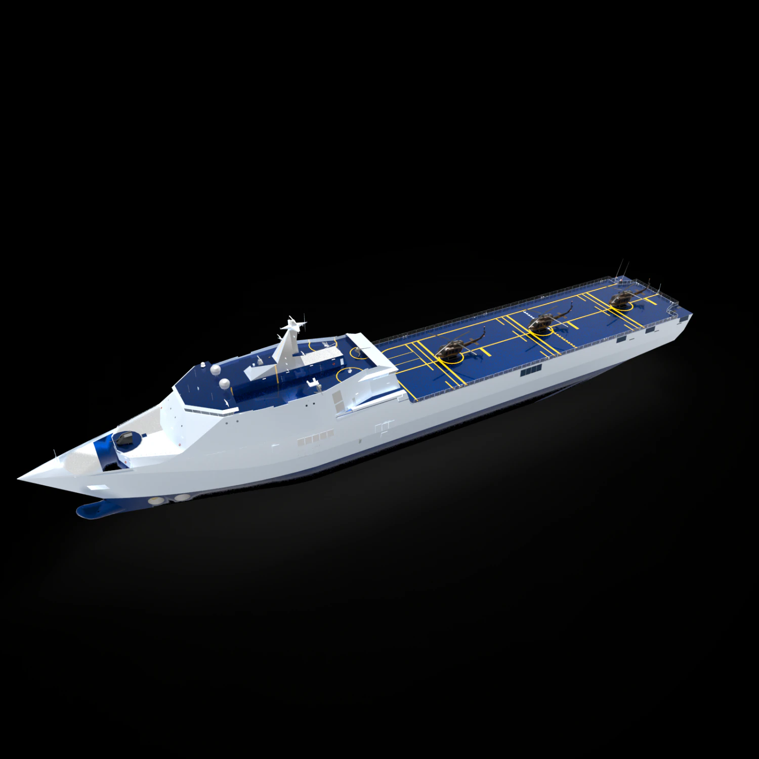 muelle de plataforma de aterrizaje Modelo 3D .c4d .max .obj .3ds .fbx .stl .blend 