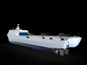 landing platform dock 3D-Modell