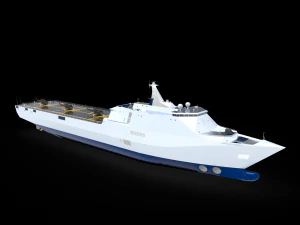 muelle de plataforma de aterrizaje Modelo 3D