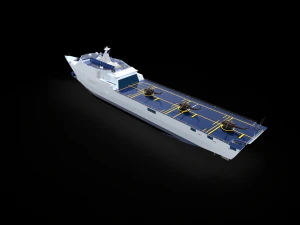 muelle de plataforma de aterrizaje Modelo 3D