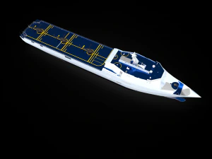 muelle de plataforma de aterrizaje Modelo 3D