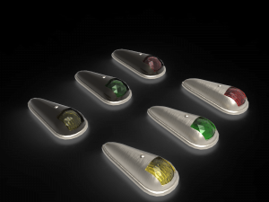 mast light sailing boat 3D Model