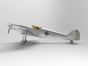 messerschmitt bf 109 3D Model