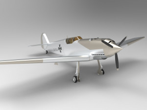 messerschmitt bf 109 3D Model