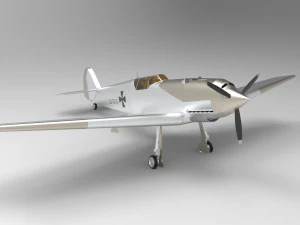 messerschmitt bf 109 3D Model