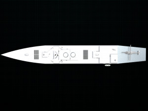destroyer ship 3D Модель