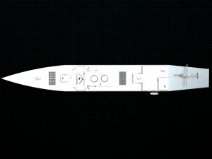 destroyer gemisi 3D Model