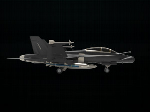 mcdonnell douglas f-a-18 hornet 3D Model