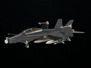 mcdonnell douglas f-a-18 hornet 3D 模型