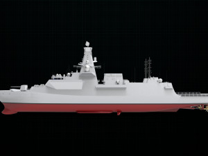 type 26 frigate 3Dモデル
