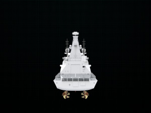 type 26 frigate 3Dモデル