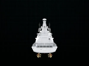 26型护卫舰 3D 模型