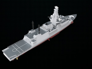 type 26 frigate 3Dモデル
