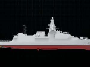 type 26 frigate 3Dモデル