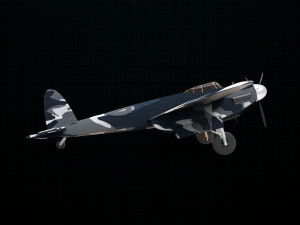 de havilland mosquito Modèle 3D