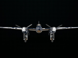 de havilland mosquito Modèle 3D
