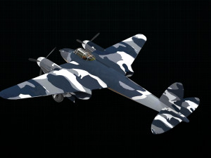 de havilland mosquito Modèle 3D
