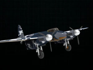 de havilland mosquito 3D Model