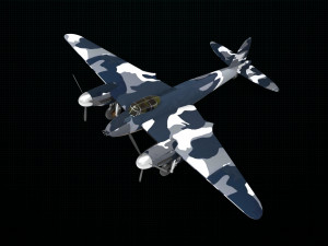 de havilland mosquito Modèle 3D