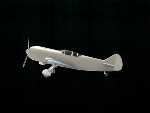 lavochkin la-5 Modelo 3D