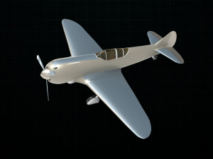 lavochkin la-5 3D Модель