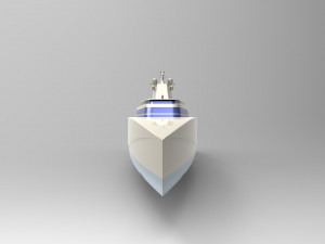 mega yacht 3D-Modell