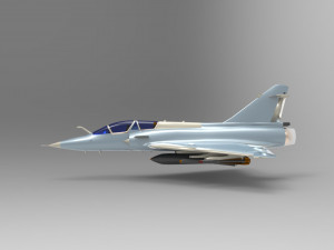 dassault mirage 2000 Modello 3D