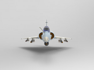 dassault mirage 2000 Modello 3D