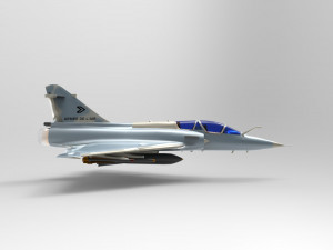 dassault mirage 2000 Modello 3D