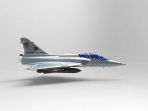 Dassault Mirage 2000 Model 3D