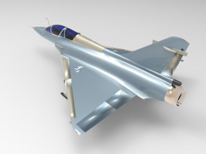 dassault mirage 2000 Modello 3D